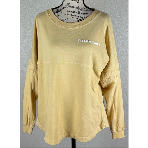 Taylor Swift It's Golden Like Daylight long sleeve spirit jersey dolman Small - Picture 2 of 12